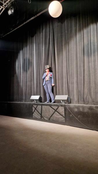 Aktorzy amatorzy zaprezentowali spektakl "Kto się boi Pani EŚ"