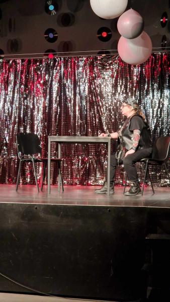 Aktorzy amatorzy zaprezentowali spektakl "Kto się boi Pani EŚ"