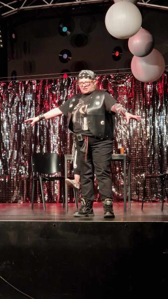 Aktorzy amatorzy zaprezentowali spektakl "Kto się boi Pani EŚ"