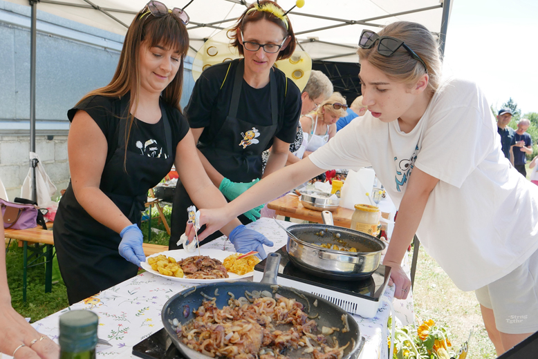 Wyłoniono mistrzów dania z miodem. W Lutyni odbył się Miodowy Piknik
