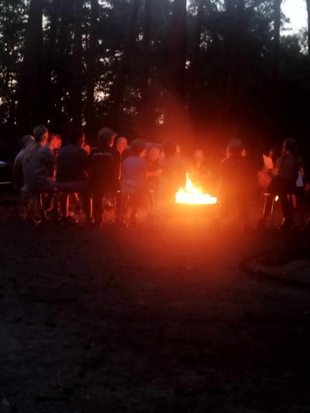 Obóz zuchów i harcerzy z 3. Malczyckiego Szczepu Harcerskiego Ogień