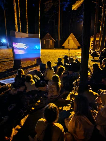 Obóz zuchów i harcerzy z 3. Malczyckiego Szczepu Harcerskiego Ogień