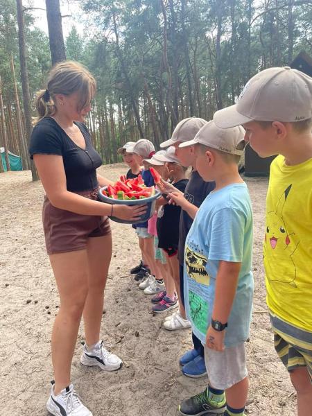 Obóz zuchów i harcerzy z 3. Malczyckiego Szczepu Harcerskiego Ogień