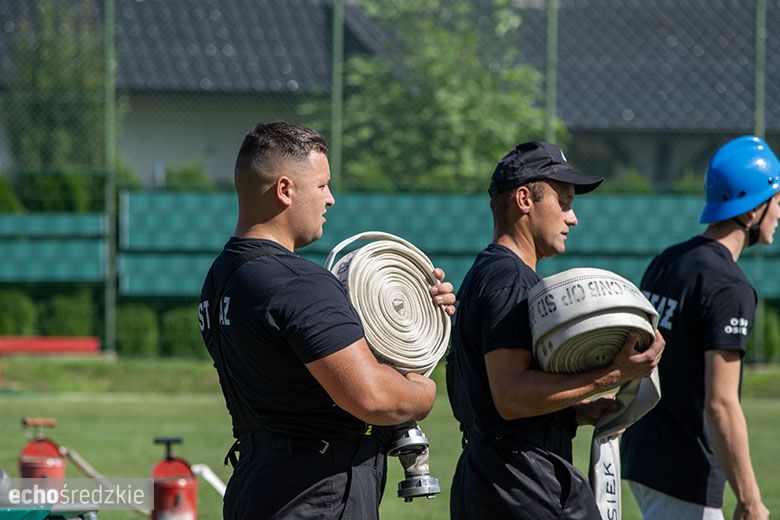 Zawody sportowo-pożarnicze w Kostomłotach