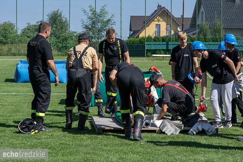 Zawody sportowo-pożarnicze w Kostomłotach