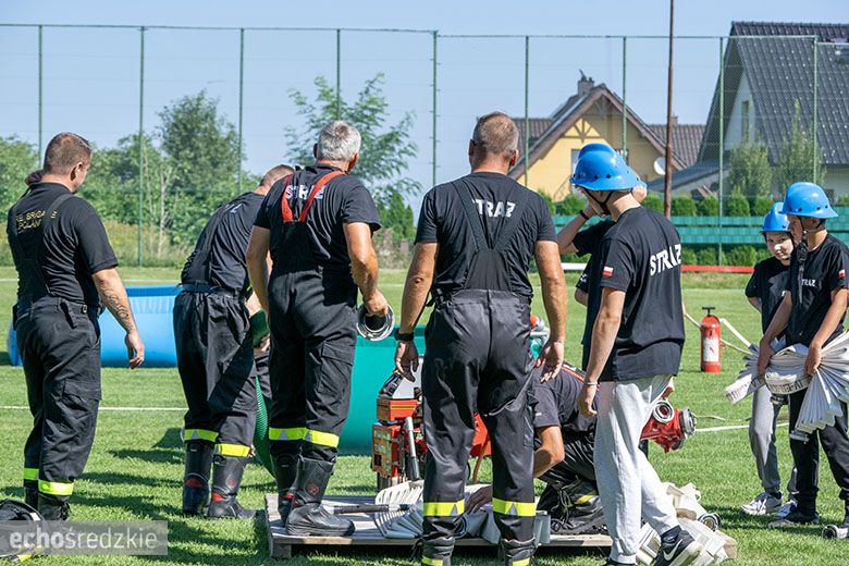 Zawody sportowo-pożarnicze w Kostomłotach