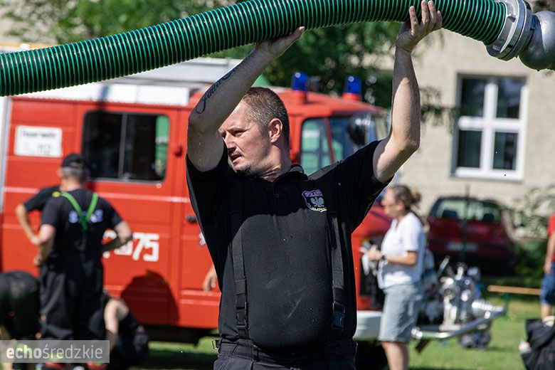 Zawody sportowo-pożarnicze w Kostomłotach