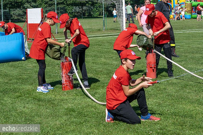 Zawody sportowo-pożarnicze w Kostomłotach