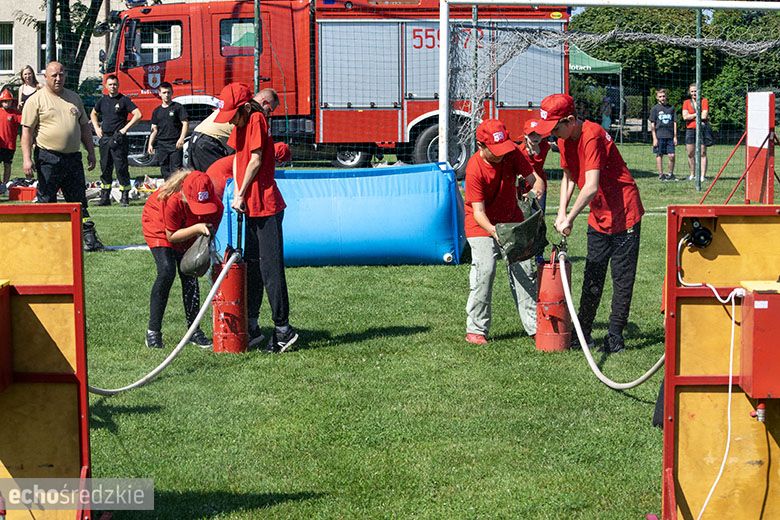 Zawody sportowo-pożarnicze w Kostomłotach