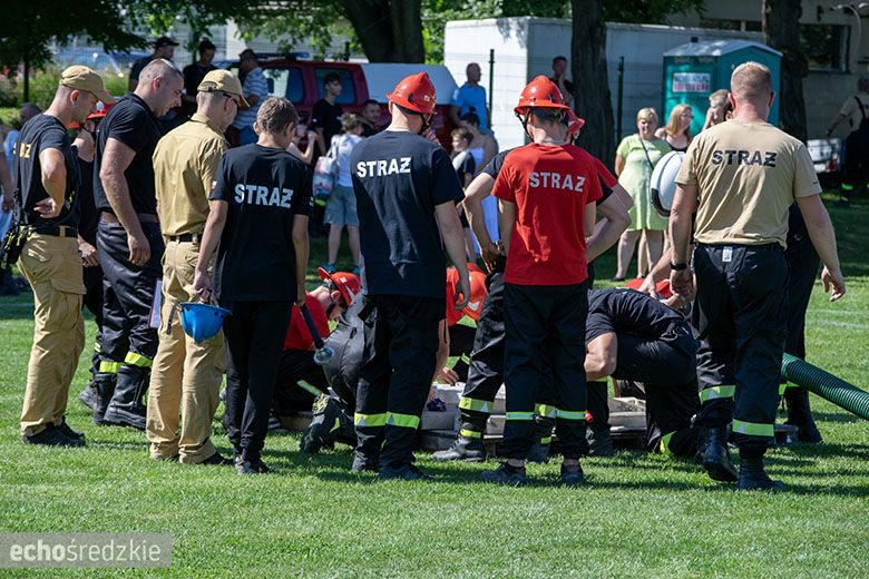Zawody sportowo-pożarnicze w Kostomłotach
