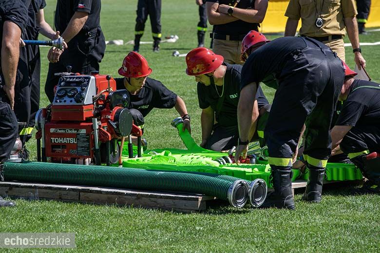Zawody sportowo-pożarnicze w Kostomłotach