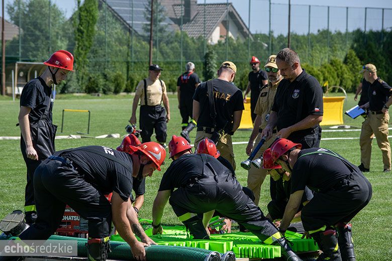 Zawody sportowo-pożarnicze w Kostomłotach
