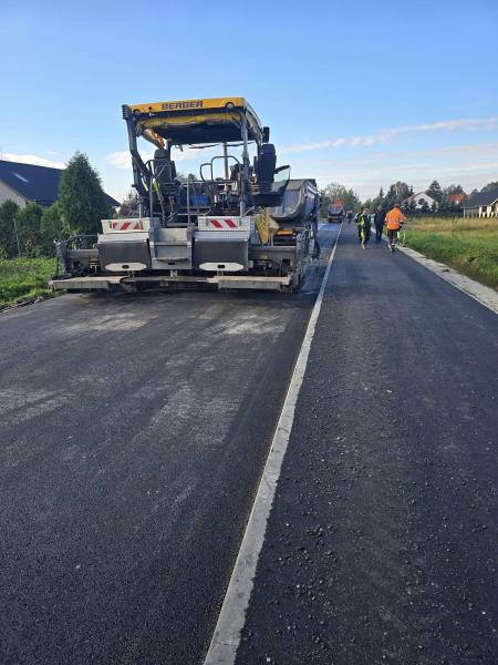 Przebudowa drogi dobiega końca