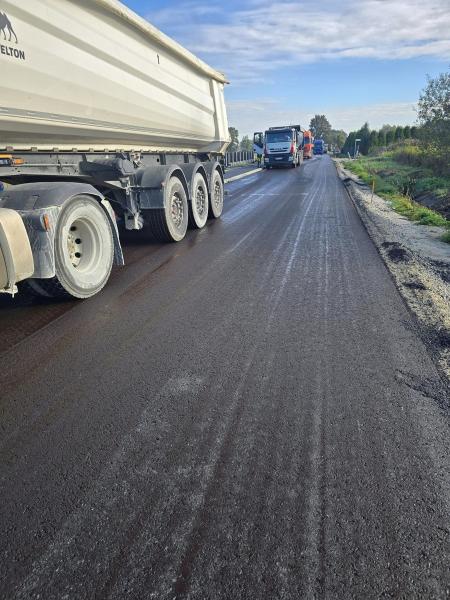 Przebudowa drogi dobiega końca