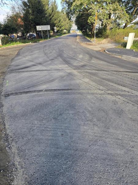 Przebudowa drogi dobiega końca