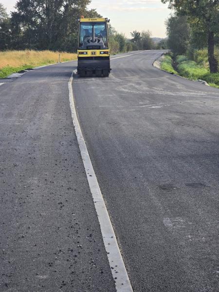Przebudowa drogi dobiega końca