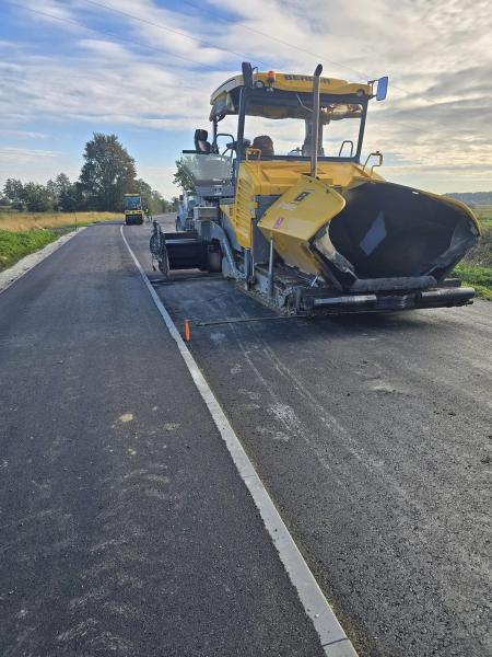 Przebudowa drogi dobiega końca