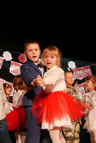 Występ przedszkolaków z Przedszkola Publicznego nr 1 w Środzie Śląskiej