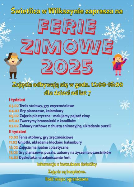 Ferie Zimowe
