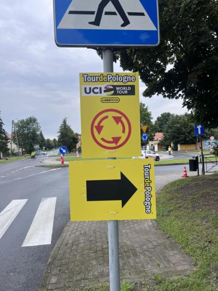 Tour de Pologne w Gminie Kostomłoty