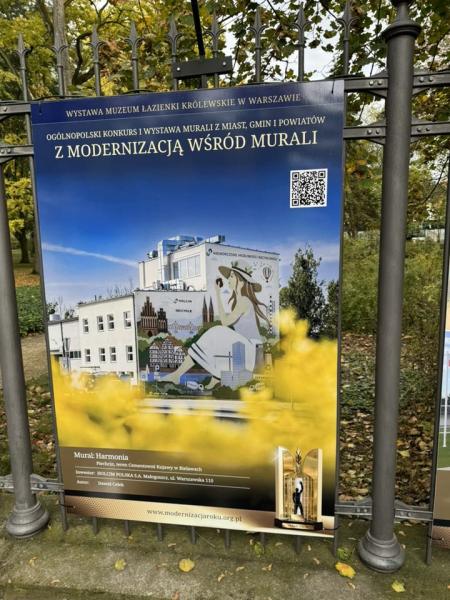 Historyczny mural ze Środy Śląskiej wśród finalistów ogólnopolskiego konkursu