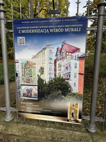 Historyczny mural ze Środy Śląskiej wśród finalistów ogólnopolskiego konkursu