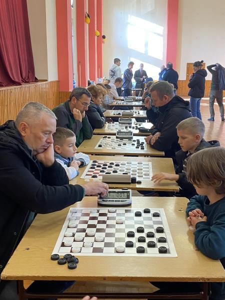 Turniej warcabowy w Piersnie