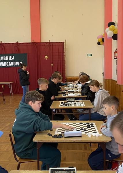 Turniej warcabowy w Piersnie