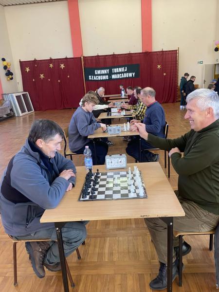 Turniej warcabowy w Piersnie