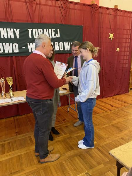 Turniej warcabowy w Piersnie