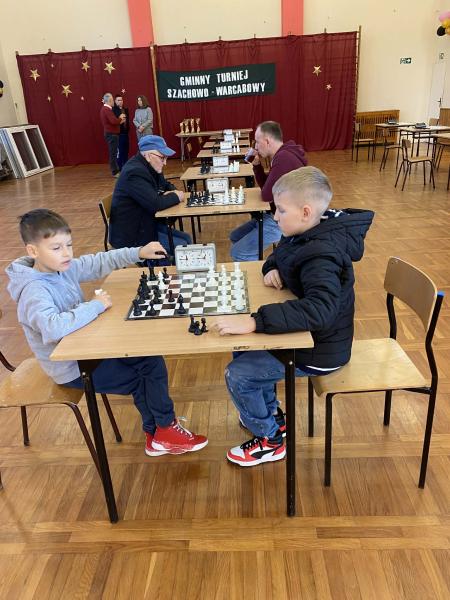 Turniej warcabowy w Piersnie