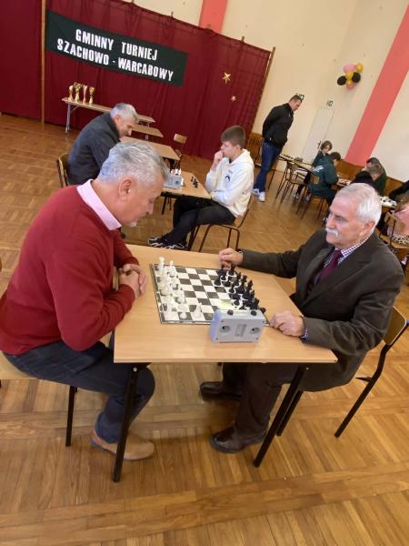 Turniej warcabowy w Piersnie