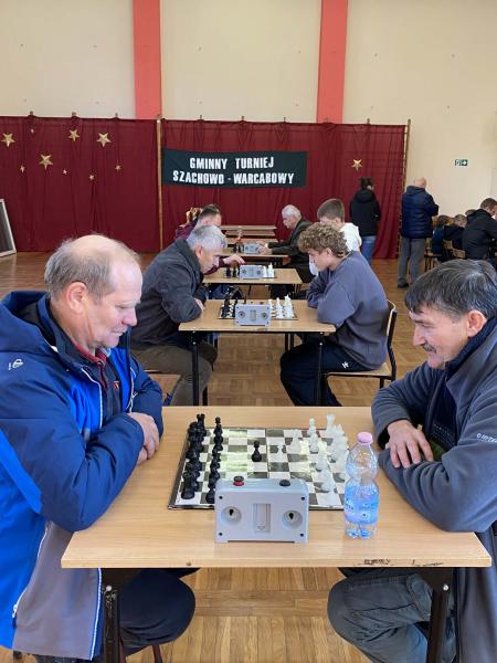 Turniej warcabowy w Piersnie