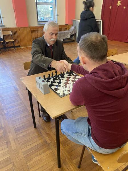 Turniej warcabowy w Piersnie