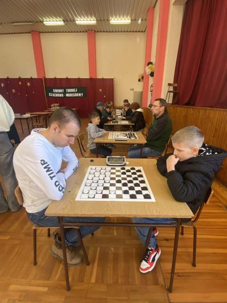 Turniej warcabowy w Piersnie