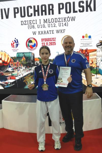 Silny występ młodych karateków