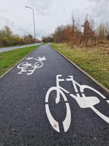 Nowa ścieżka pieszo-rowerowa przy Winogronowej zrealizowana przez IG2 Developer sp. z o.o. gotowa