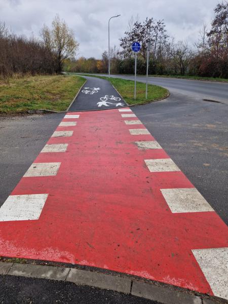 Nowa ścieżka pieszo-rowerowa przy Winogronowej zrealizowana przez IG2 Developer sp. z o.o. gotowa