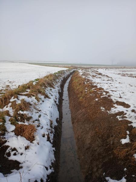 Blisko 20 km wykonanych prac melioracyjnych