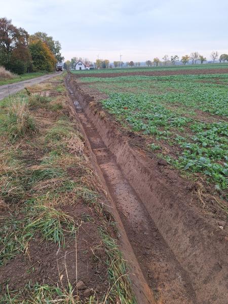 Blisko 20 km wykonanych prac melioracyjnych