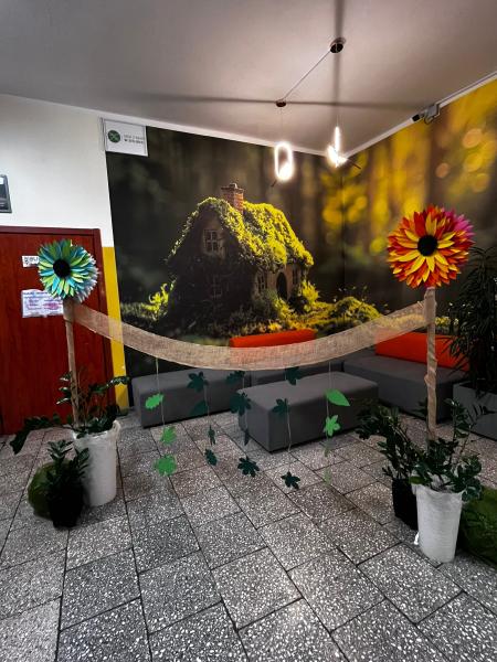 Zielona oaza w sercu szkoły