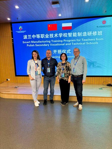 Przedstawiciele Powiatu Średzkiego w Chinach