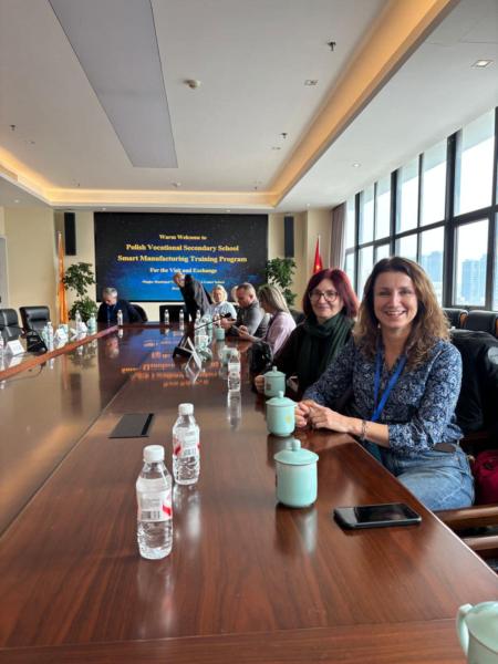 Przedstawiciele Powiatu Średzkiego w Chinach