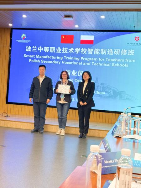 Przedstawiciele Powiatu Średzkiego w Chinach