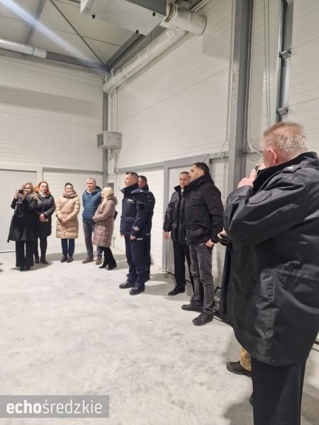 2 lutego w Środzie Śląskiej oficjalnie odebrano nową halę magazynową