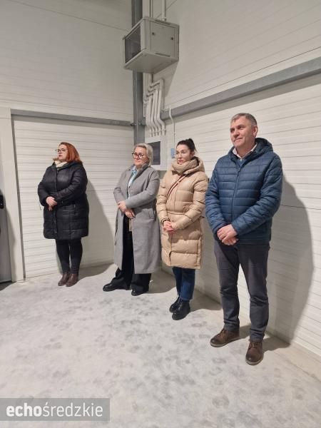 2 lutego w Środzie Śląskiej oficjalnie odebrano nową halę magazynową