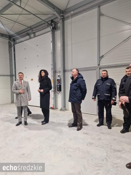 2 lutego w Środzie Śląskiej oficjalnie odebrano nową halę magazynową