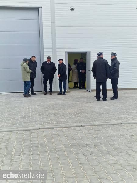 2 lutego w Środzie Śląskiej oficjalnie odebrano nową halę magazynową