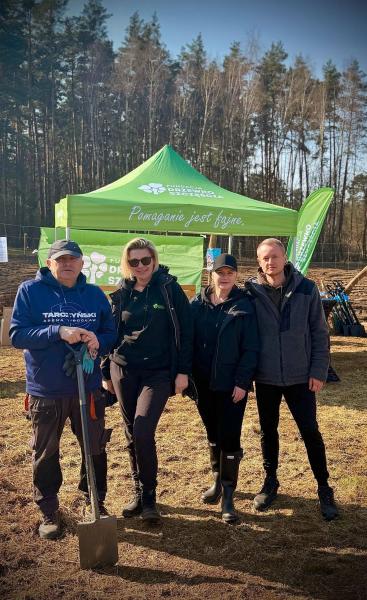 Wspólne sadzenie lasu