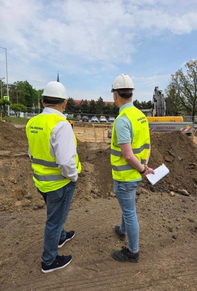 Rozbudowa szkoły w Lutyni nabiera tempa